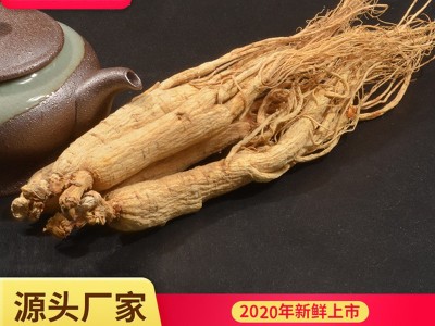 东北白参集安边条参泡酒煲汤 长白山8年根全须生晒参干人参礼盒装图1