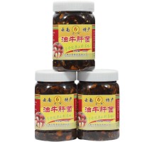 【油牛肝菌460g/瓶】云南土特产 风味菌下饭菜 开盖即食 兰野直销