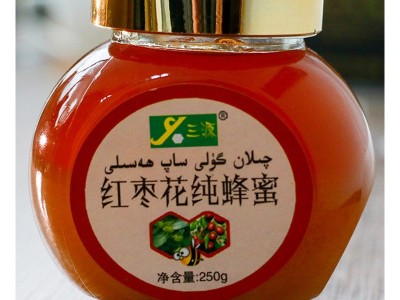 三源红枣花纯蜂蜜250g/新疆特产厂家直发支持微分销图5