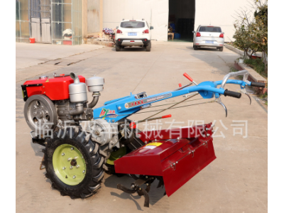 厂家供应农用拖拉机 12马力电启动 手摇启动手扶拖拉机及陪套农具图3