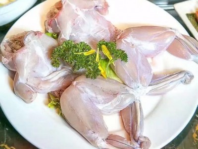 牛蛙鲜活新鲜特大田鸡青蛙肉半成品牛蛙腿蛙肉冷冻串商用批发图5