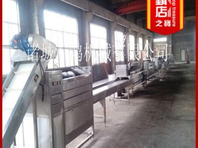 全自动薯片流水线 大型鲜切薯条成套设备 不锈钢炸土豆条机器图2
