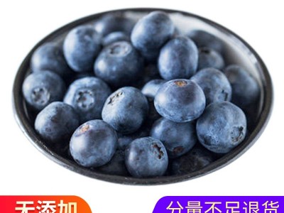 速冻南高蓝莓 冷冻新鲜水果 蓝莓果酱 蓝莓山药 果酱 饮品搭档图1