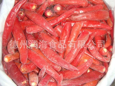 散装冷冻辣椒 冷冻北京红辣椒 香味调料品冷冻辣椒图1