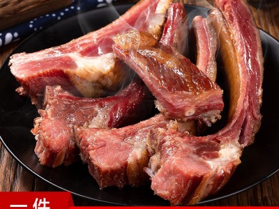 贵州特产香肠腊肉腊排骨500g农家柴火烟熏土猪子排骨腊味一件代发图1