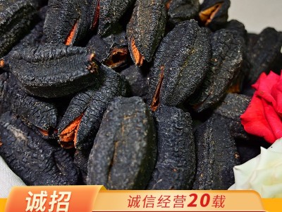 顺丰津参堂厂家海参干货500g批发淡干批发新鲜现货加拿大圆筒海参图1
