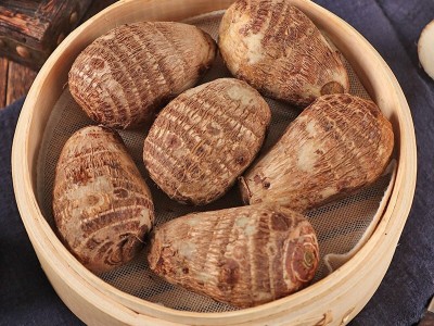 山东牛奶芋头新鲜芋艿小芋头香芋粉糯毛芋头3/5 斤整箱一件代发图5