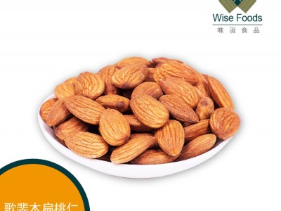 巴旦木仁原味盐焗扁桃仁 干果零食坚果炒货散装杏仁奶枣用巴旦木图1