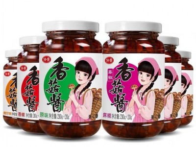 仲景香菇酱大颗粒香菇酱拌饭酱拌面酱夹馍配粥230g/瓶图5