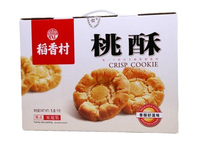 厂价批发 稻香村桃酥饼干1000g礼盒装办公室休闲零食糕点北京特产图4