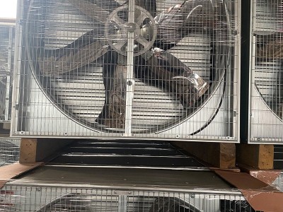 齐鲁大牧人不锈钢推拉式负压风机 畜牧降温工业排风扇 大风量风机图2