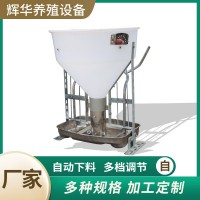 源头厂家育肥猪用干湿下料器自动喂料器自动供料下料猪料槽