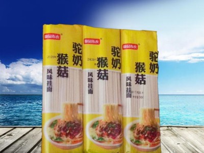 驼奶猴菇挂面300g袋装挂面羊奶杂粮面条铁棍山药面条源头厂家批发图1