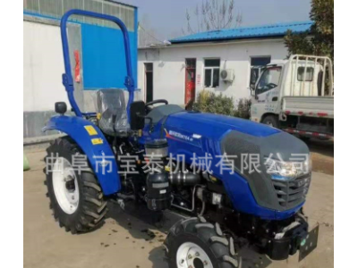 合作社使用的四轮拖拉机 农用拖拉机 四驱轮式拖拉机图5