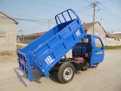 驾驶室三轮车 农用自卸三轮车电喷三轮车 山地胎 刹车冷却 水循环图3