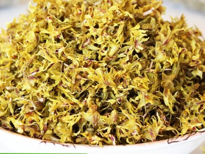 斛药师霍山基地一件代发霍山铁皮石斛花干花养生花茶10克瓶装图3