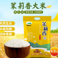龙眠山茉莉香大米4.5kg安徽晚籼米9斤厂家直批