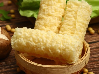 响铃卷黄金卷豆衣卷豆皮卷腐皮卷油炸腐竹卷火锅麻辣烫食材图2