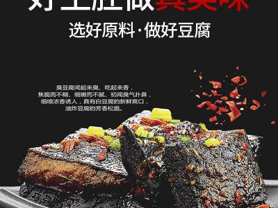 湖南传统黑色臭豆腐长沙臭豆腐臭豆腐生坯臭豆腐原胚支持拿样代批2件起批图3