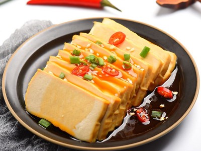 金福元盐豆腐 湖南武冈石磨原味嫩豆腐干香干豆制品 2件起批图2