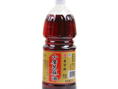 厂家直销崔字牌纯芝麻油麻油 食用2.5L 纯小磨香油火锅油 2桶起批图5