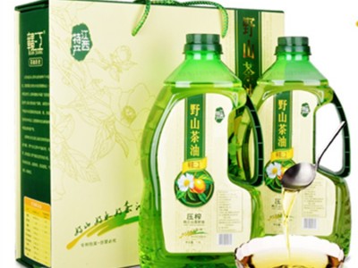 江西赣江茶油 山茶油1.8L*2瓶礼盒装  2盒起批图2