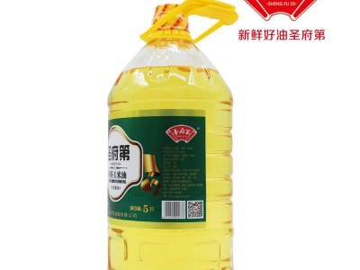 包邮山东圣府第 5升食用油 非转基因 物理压榨 5L一级玉米胚芽油图4
