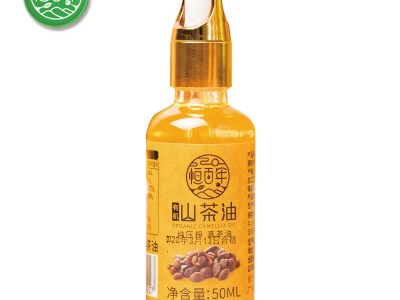 恒百年绿色500ml有机物理压榨有机山茶油茶籽油月子山茶籽植物油  2瓶起批图5