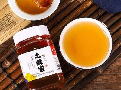 土蜂蜜500g源头厂家批发农家自产原蜜源便携瓶装冲饮土蜂蜜图2