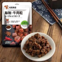 包邮风干手撕牛肉厂家牛肉粒袋装肉类零食休闲食品即食香脆鱼皮