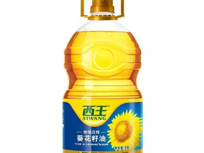 西王葵花籽油5L大桶装 家用炒菜非转基因 清新低油烟 一级压榨油  4桶起批图4