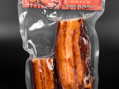 湖南特产 500G装 农家风味柴火 烟熏乡里五花腊肉 批发销售  2袋起批图4