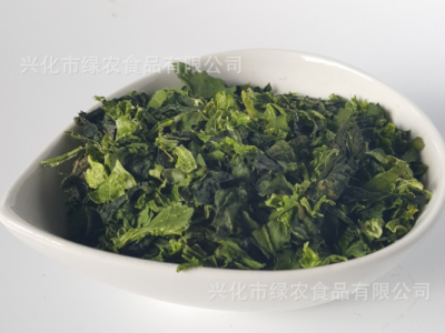 绿农食品供应 食品级脱水菠菜干 500g散装菠菜碎 2*2 3*3菠菜粒片  2袋起批图5