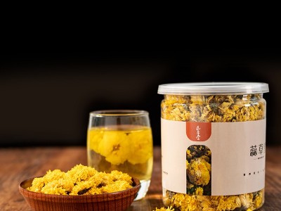 菊花冰菊驰菊花茶怀菊花韵级河南游念焦作特云台山露批发灵青 2盒起批图2