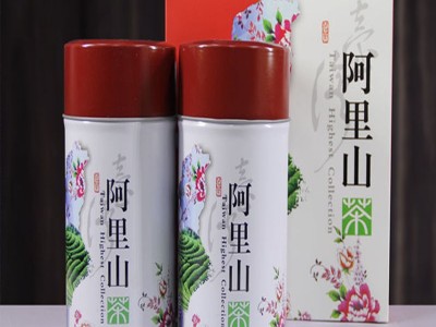 台湾阿里山茶 奶香金萱浓香型梨山乌龙茶罐装礼盒装批发 2盒起批图3