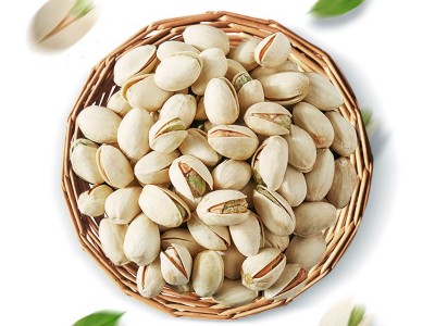 鲜记 精品罐装开心果500g 美国原色开心果大颗粒无漂白 炒货坚果  2罐起批图4
