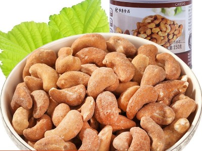 恒康 香酥腰果150g坚果炒货 小零食整箱低价批发特产一件代发  2桶起批图1