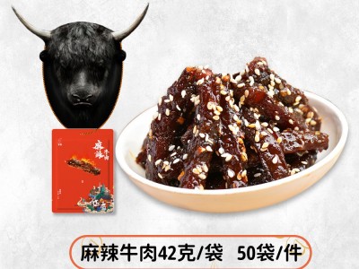 菲辣麻辣牛肉干四川风味零食即食休闲食品香辣五香牛肉干批发代发  2袋起批图5