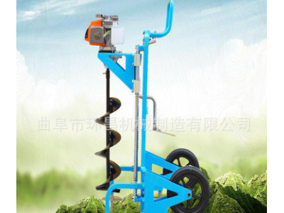 多功能植树挖洞机 手提式栽树挖坑机 螺旋种树打坑机 厂家批发图1
