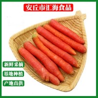 胡萝卜农家新鲜水果胡萝卜蔬菜宝宝辅食水果蔬菜胡萝卜 40千克起批