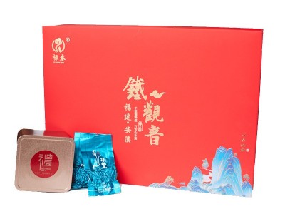 禄春堂 铁观音茶叶礼盒装中火碳焙浓香型乌龙茶500g  2盒起批图5