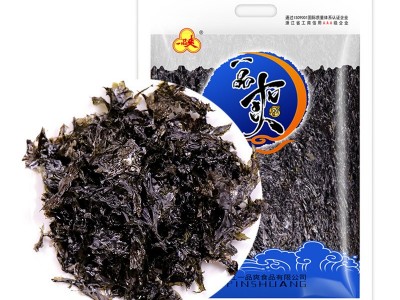 一品爽紫菜200g 海产干货 头水紫菜 煲汤食材  2袋起批图5
