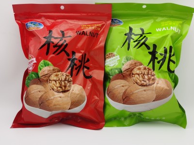 网红食品奶油味炒核桃草本味炒核桃500克熟核桃纸皮核桃手捏即开图1