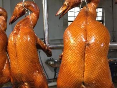 光鸭广式白鸭打气烧鸭白条鸭直供酒店饭堂商超新鲜现杀批发可斩块  5斤起批图2