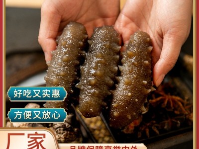 江船长锁鲜高压冷冻海参500g8粒装深海刺参方便烹饪批发厂家直销  20盒起批图1