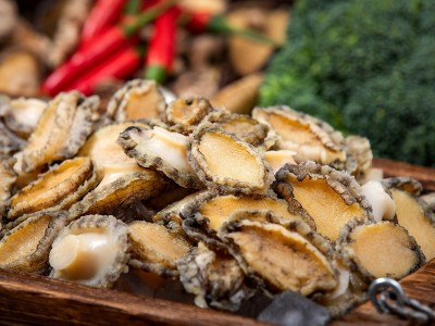 江船长有机锁鲜冷冻鲍鱼肉83粒装500g厂家直销可出美国日本欧盟等  1箱起批图4