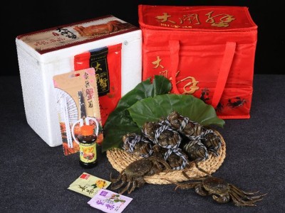 鲜活大闸蟹公蟹3.8-3.5两 母蟹2.8-2.5两4对包邮大闸蟹 中秋礼品图2