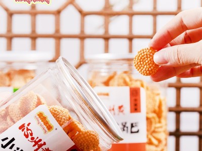 批发沁州黄小米锅巴208g瓶装休闲零食小吃办公室网红膨化食品图4