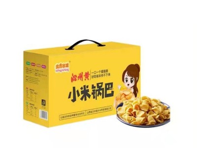 批发沁州黄小米锅巴208g瓶装休闲零食小吃办公室网红膨化食品图5