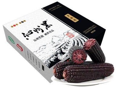 现货供应沁州黑黑玉米 新鲜粘黏玉米棒食用糯玉米  10件起订图5